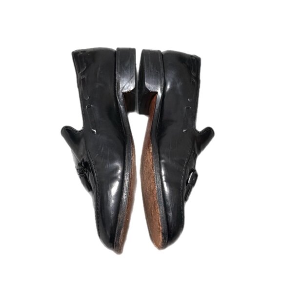 Johnston & Murphy Shoes Mens 9 Wide Black Loafer Tassel Aristocrat Dandy Career main image 13